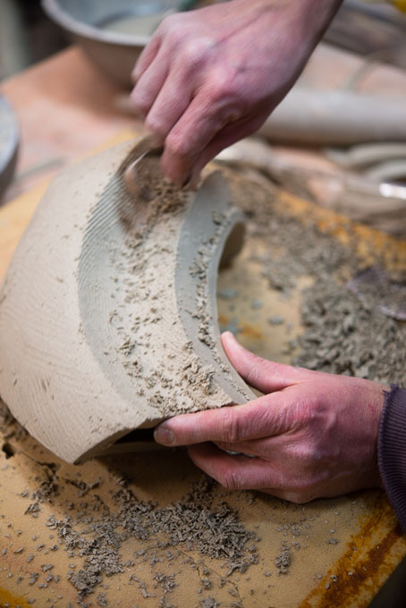 James Oughtibridge in his studio 2016